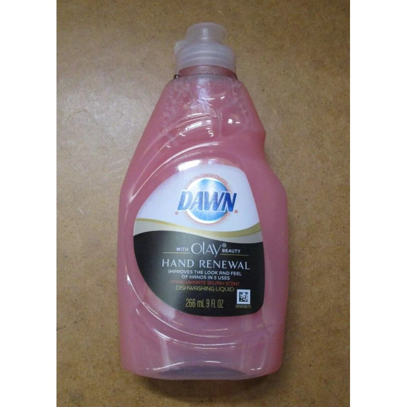 Dawn Dishwashing Liquid Olay Beauty Hand Renewal Pomegranate Splash [9