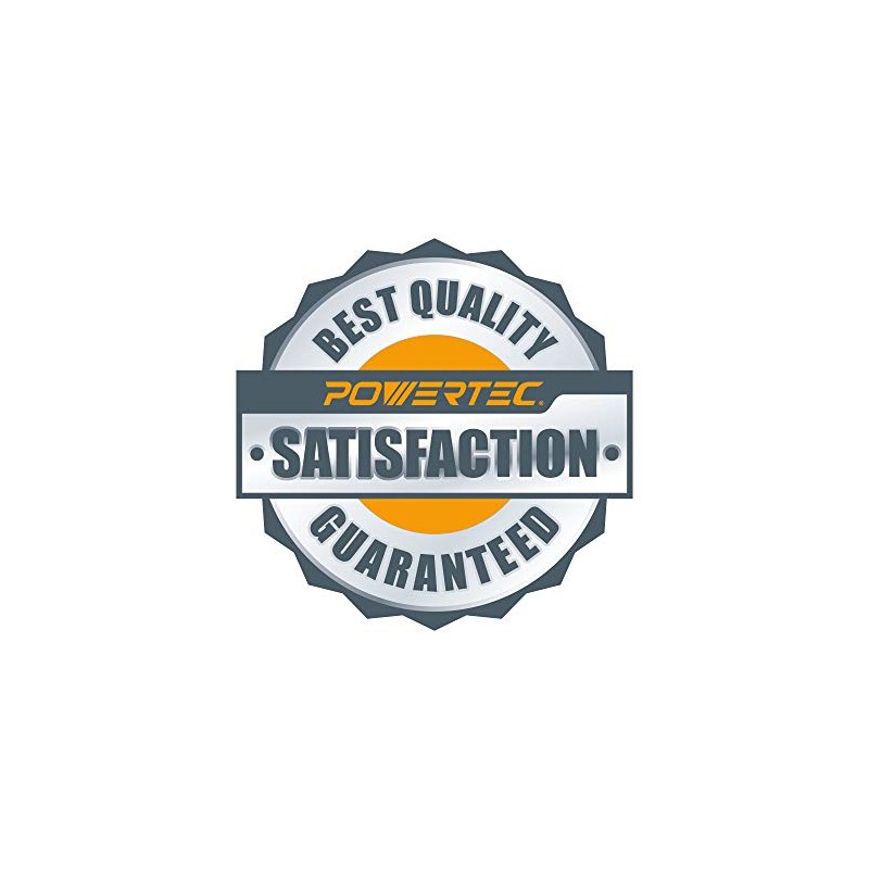 POWERTEC OS1000004 Oscillating Sander Rubber Drum 5-Piece Set for Drill