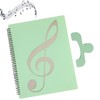 Folder A4, music folder, 40 sheet music holders, music binder,