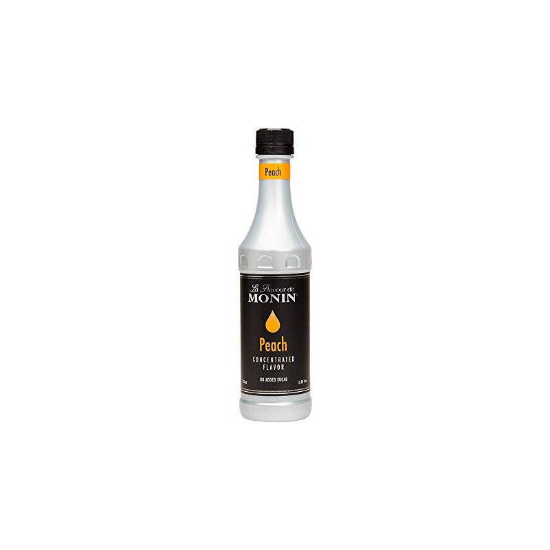 Monin Peach Flavor Concentrate 375ml Bottle