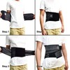 Vital Salveo-Adjustable Germanium and Charcoal Lower Back Support Relieve Back
