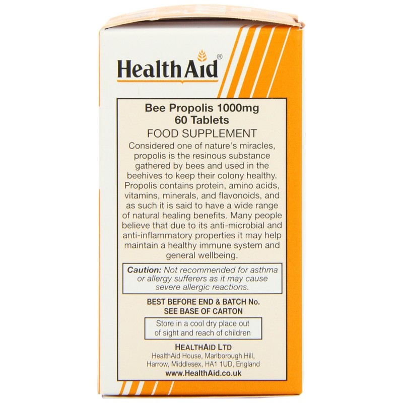 HealthAid Bee Propolis 1000-60 Tablets