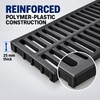 20 Inch Polymer Resin Trench Drain Grate, 7.87 Inch Wide