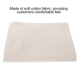 8 Color Bed Sheet - Beauty Salon Massage SPA Couch Cover Soft Cotton Bed Cover With Face Breath Hole (Khaki)