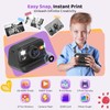Instant Print Camera for Kids, Birthday Gifts for Girls and