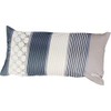 Joop! Mako Satin Bed Linen Cornflower Stripes, 40x80 cm