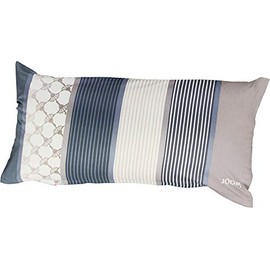 Joop! Mako Satin Bed Linen Cornflower Stripes, 40x80 cm