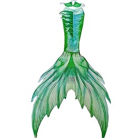 Fabulous Mermaid Dress for Women - Adult Mermaid Costume with No Flipper Beach Swimsuits Bikini Sets