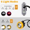 Yongkist Safety Mining Headlamp 1+2 LED Rechargeable Coal Mining Light