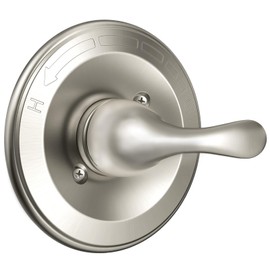 iMRCMW Replacement for Classic 13/14 Series T13020 Single-Function Trim Kit, Shower Handle Compatible with Delta Shower Valve R10000 Series (Cartridge Not Included), Brushed Nickel