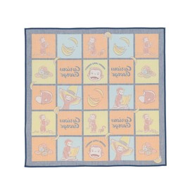 Marushin 4765017900 Lunch Cloth, Curious George, Mairoteen, Curious George, Character, Kindergarten, School Entrance Preparation, Kindergarten, Elementary School, Boys and Girls