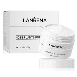 Lanbena Aloe Blackheads Remover Cream Nose Pore Strips Face Mask