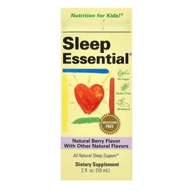 Esential Free SLEP Aid for Kids, Drops for Children 3+ with Passionflower & Vallerian Root, Berry Flavor, Non-GMO, Gluten Free, 59ml