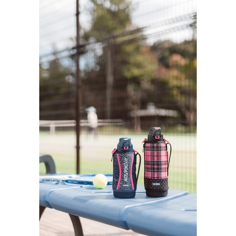 Thermos Vacuum Insulated Sports Bottle (Easy Opening Latch Lid), 1.6