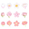 Small 3D Flower Fridge Magnets, 12 Pcs Cute Fridge Magnets
