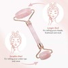 Zoe Ayla Facial Roller, Rose Quartz, 1 pc - Essential