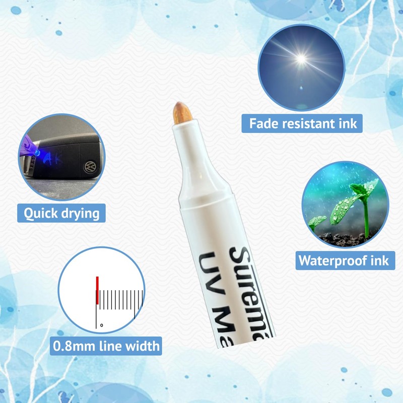 SureMark UV Security Marker Fine Tip