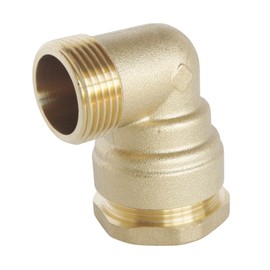 SOMATHERM FOR YOU - in elbow brass for D20 PE pipe - M15 / 21 - mounting technology a way to ensure the correct installation of the connection