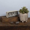 Primitives by Kathy Pinstripe Trimmed Box Sign, 5.50" x 2.50"