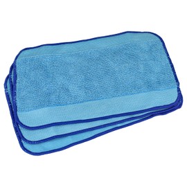 vhbw 3 x Wipes Compatible with iRobot Braava 380, 390, 380T, 390T, 320t, 321, 320, 321T Mop Robot, Cleaning Robot