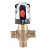 Nimomo Thermostatic Mixing Valve, 4 Way Thermostatic Mixer Water Temperature