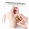 Beavorty 6 pcs lotion pump makeup container air pump container