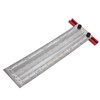 T Rule Stainless Steel Silver Scribing Ruler Woodworking Measuring Tool