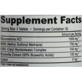 Deva Vegan Glucosamine Msm and CMO - 90 Tablets (Pack of 2)