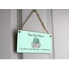 New Beginnings: Full Colour Plywood Hanging Sign – Home Décor,