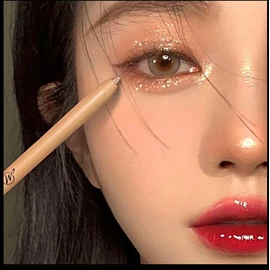 HANBOLI 2-Piece Teardrop Bag Eye Color Mask Makeup Eye Shadow Double Layer Makeup