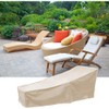 Haofy Patio Furniture Covers, Waterproof Garden Patio Chaise Lounge Cover,