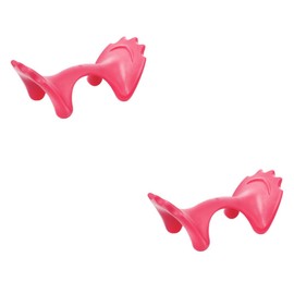 Baluue 2pcs Neck Massager Cervical Massage Ball for Back Multi-functional Manual Massager Ball