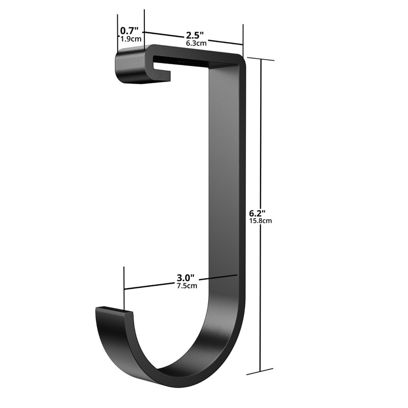 SunsGrove SunsGrove Heavy-Duty 4-Pack Overhead Garage Ceiling Storage Hooks, Add-On