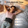 Graphene Cordless Heating Pad with Massager for Back FSA Eligible