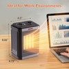 Space Heater for Indoor Use, 1500W Portable Electric Ceramic Heater,