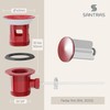 SANTRAS® Eccentric Drain Fitting Premium for Washbasin with Protection Against