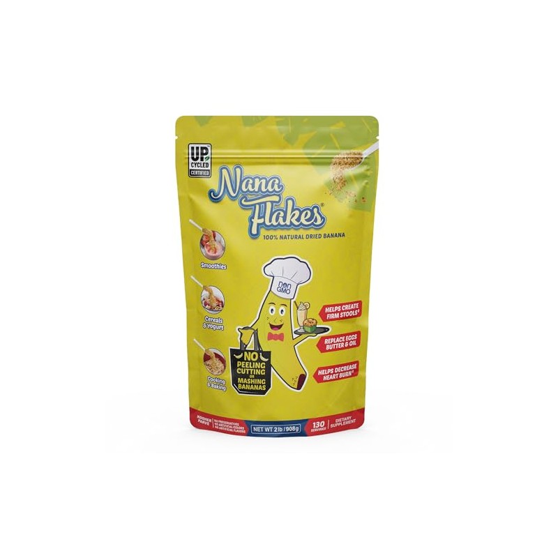 Nutritional Designs Nana Flakes 100% Pure Banana Flakes Medical Food