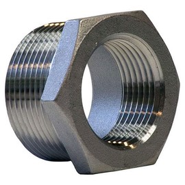 KINGDOM 3/4" 304 Stainless Steel Bushing, MNPT X FNPT