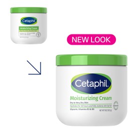 Cetaphil Cetaphil Face & Body Moisturizer, Hydrating Moisturizing Cream for Dry to Very Dry, Sensitive Skin, NEW 16 oz 2 Pack, Fragrance Free, Non-Comedogenic, Non-Greasy