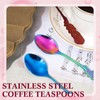 Perthlin 6 Pcs 5.3 Inch Small Tea Spoons Coffee Spoons