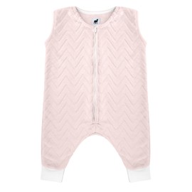 Nap Baby Saquito para Dormir para bebés con Abertura para pies, calentito, con Cierre Zig Zag Rosa 2 a 4 años