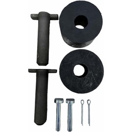Belgrade Parts & Service, Inc. Automann Slide Rail Kit Fontaine Fifth Wheel Pin Kit with Bushings For Fontaine 5th Wheels KP110 For All Makes of Semi Trucks Compatible with KITPIN136, KITPIN191, and K