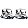 KinsFun - Golf Cart 4½" Die Cast Metal Model Pullback