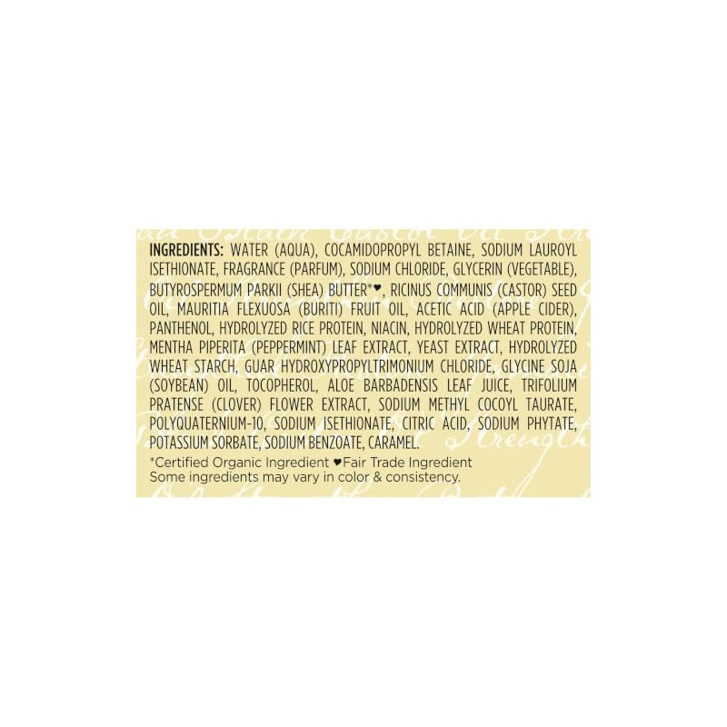 SHEA MOISTURE SheaMoisture Champú fortalecedor y restaurador para cabello dañado,