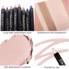 evpct Desert Matte Cream Eye Shadow Brightener Sticks Set for