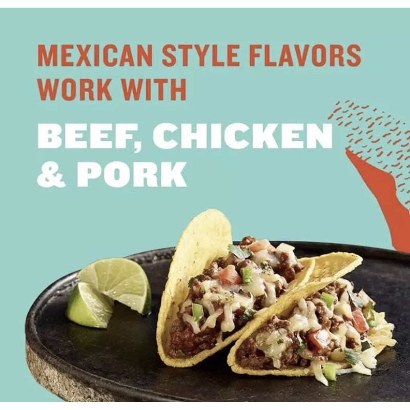 Taco Bell Original Seasoning Mix Spice Packs Packets Pouches -