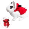 Anelekor Small Animals Christmas Costume for Rabbit Kitten Elk Cape