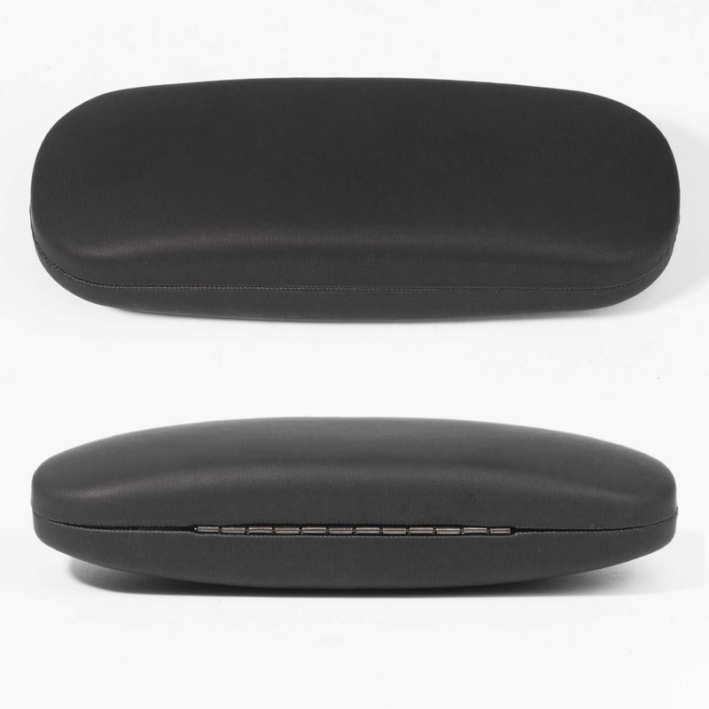 RayLove Unisex Hard Shell Eyeglasses Cases, Protective Case For Glasses(Black)