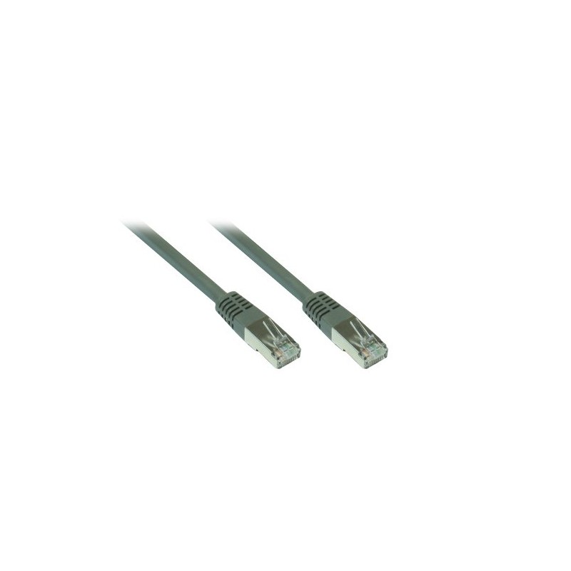 Patchkabel Cat. 7 S/FTP PiMF halogenfrei (LSOH), 600MHz, grau, 2m,