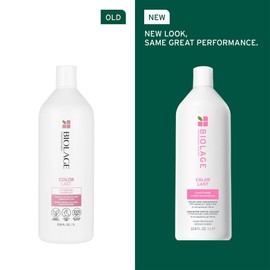 Biolage Color Last Conditioner | Color Safe Conditioner | Helps Maintain Depth & Shine | For Color-Treated Hair | Paraben & Silicone-Free | Vegan​| Cruelty Free | 33.8 Fl. Oz